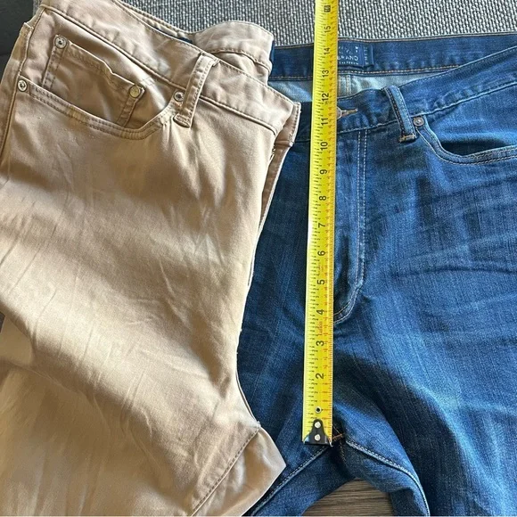 Lucky Brand 410 Athletic Fit Chino pants and Jeans bundle, mens size 36x32 - Picture 11 of 16